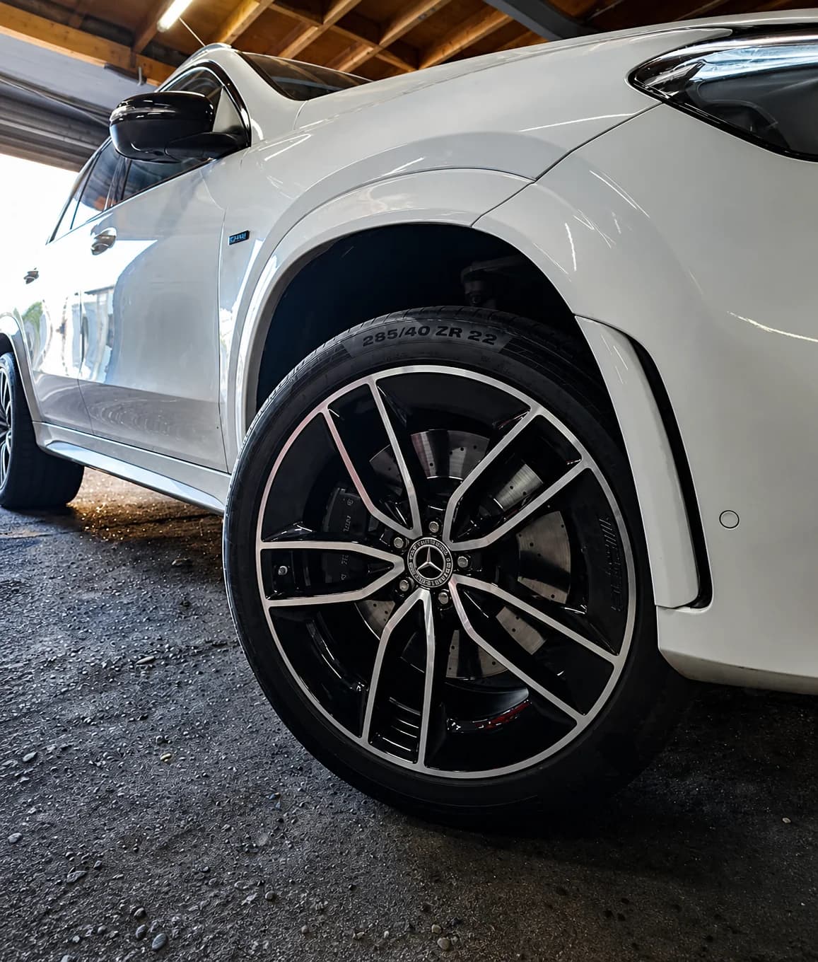 Mercedes AMG avec jante alu 22 pouces